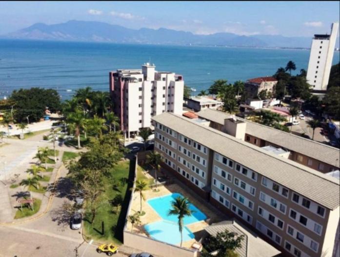 Apartamento Dona Frida Prainha Com Wifi Pe Na Areia Caraguatatuba Luaran gambar