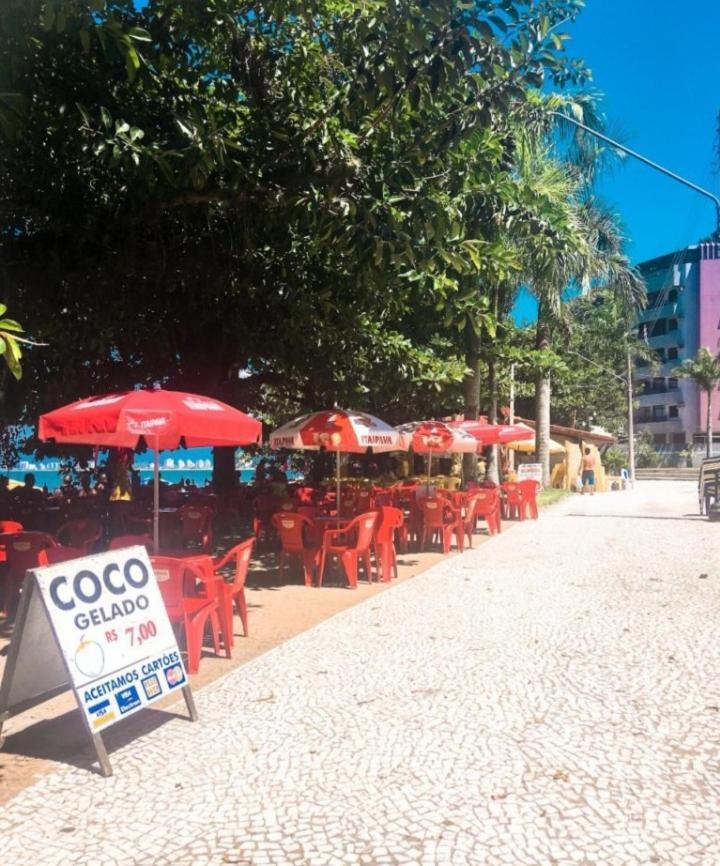 Apartamento Dona Frida Prainha Com Wifi Pe Na Areia Caraguatatuba Luaran gambar
