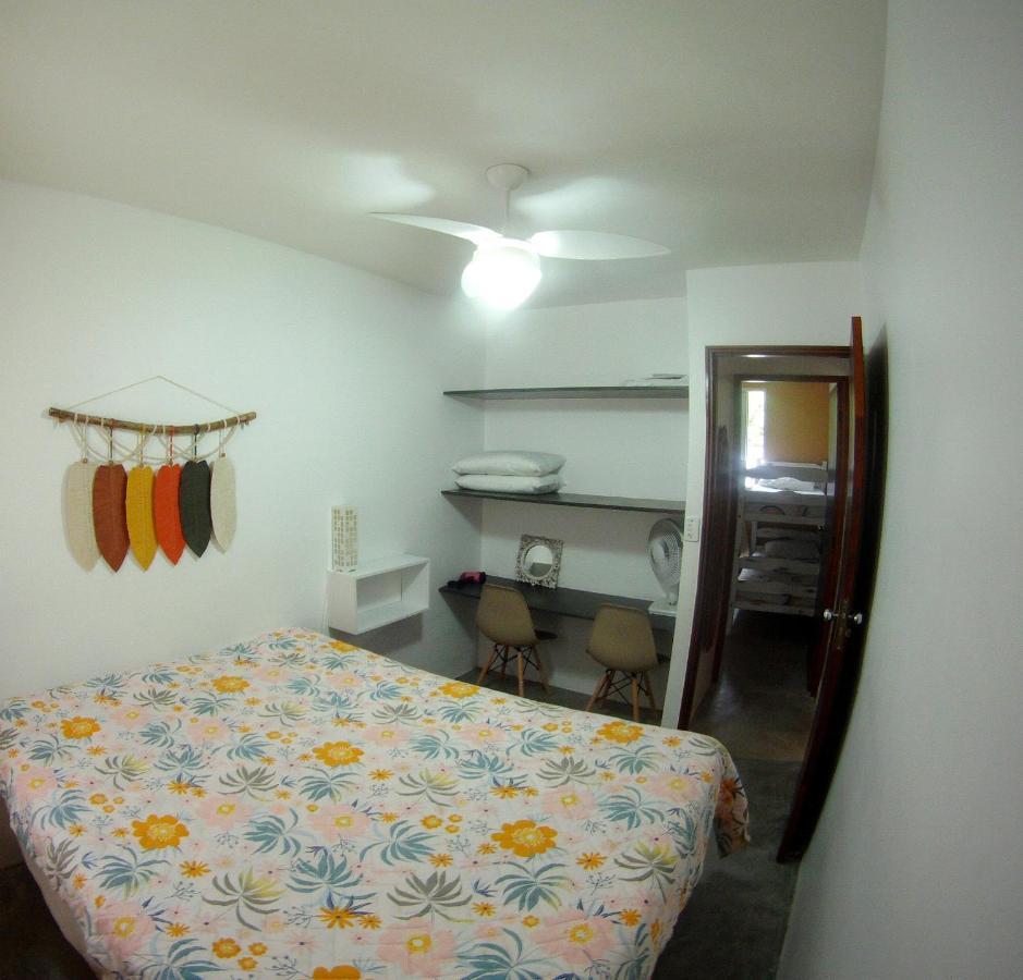 Apartamento Dona Frida Prainha Com Wifi Pe Na Areia Caraguatatuba Luaran gambar