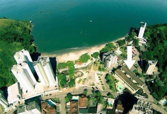 Apartamento Dona Frida Prainha Com Wifi Pe Na Areia Caraguatatuba Luaran gambar